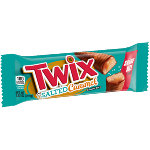 Twix Salted Caramel Cookie Bar  Share Size 2.82 oz. Bar - Discover www.allcitycandy.com for bulk candy, chocolates, gummies & seasonal sweets. Perfect for parties, gifts & everyday treats—shop your favorites now!