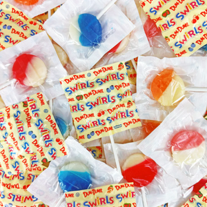 Dum Dum Swirls Halloween Flat Pops 7.1 oz. Bag - Discover www.allcitycandy.com for bulk candy, chocolates, gummies & seasonal sweets. Perfect for parties, gifts & everyday treats—shop your favorites now!