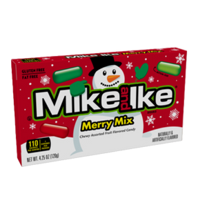 Mike and Ike Merry Mix 4.25 oz. Theater Box - Discover www.allcitycandy.com for bulk candy, chocolates, gummies & seasonal sweets. Perfect for parties, gifts & everyday treats—shop your favorites now!