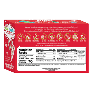 Yum Earth Mini Candy Canes 30 Count 6.34 oz. Box - Discover www.allcitycandy.com for bulk candy, chocolates, gummies & seasonal sweets. Perfect for parties, gifts & everyday treats—shop your favorites now!