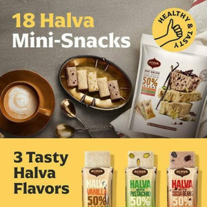 Mini Halva Snack 7.6 oz. Bag - Discover www.allcitycandy.com for bulk candy, chocolates, gummies & seasonal sweets. Perfect for parties, gifts & everyday treats—shop your favorites now!