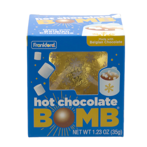 Frankford Original Milk Chocolate Hot Cocoa Bomb 1.23 oz. Box - Discover www.allcitycandy.com for bulk candy, chocolates, gummies & seasonal sweets. Perfect for parties, gifts & everyday treats—shop your favorites now!