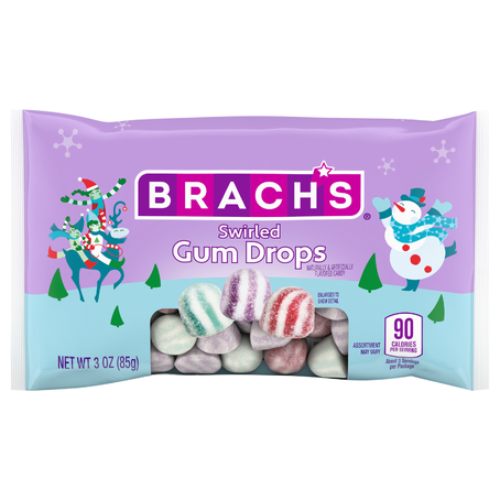 Brach’s Swirled Holiday Gumdrops | Festive Cherry, Plum & Blue ...