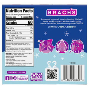 Brach's Soft Peppermint Candy 110 pieces 19.4 oz. Box - Discover www.allcitycandy.com for bulk candy, chocolates, gummies & seasonal sweets. Perfect for parties, gifts & everyday treats—shop your favorites now!