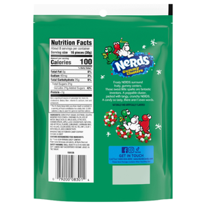 Nerds Holiday Frosty Gummy Clusters 8 oz. Bag - Discover www.allcitycandy.com for bulk candy, chocolates, gummies & seasonal sweets. Perfect for parties, gifts & everyday treats—shop your favorites now!