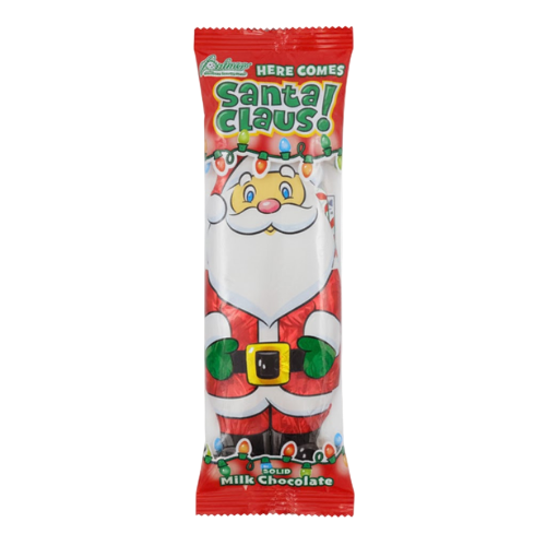 Palmer Here Comes Santa Claus MCF Figure 4 oz. - Discover www.allcitycandy.com for bulk candy, chocolates, gummies & seasonal sweets. Perfect for parties, gifts & everyday treats—shop your favorites now!