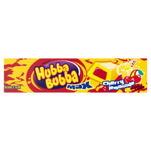 Hubba Bubba Max Cherry Lemonade 5 piece Pack Bubble Gum
