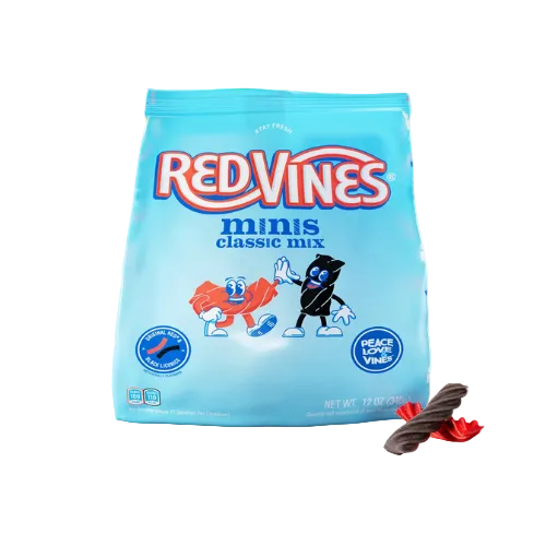 Red Vines Classic Minis Mix 12 oz. Bag - Discover www.allcitycandy.com for bulk candy, chocolates, gummies & seasonal sweets. Perfect for parties, gifts & everyday treats—shop your favorites now!