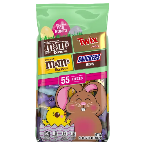 Mars Mixed Chocolate Easter Variety 55 Pieces 22.11 oz. Bag - Discover www.allcitycandy.com for bulk candy, chocolates, gummies & seasonal sweets. Perfect for parties, gifts & everyday treats—shop your favorites now!