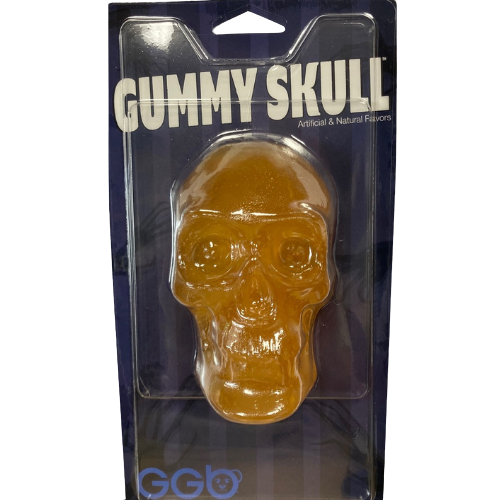 All City Candy Giant Gummy Bear Gummy Skull 8 oz Pineapple Candy www.allcitycandy.com for fresh candy delivered to you