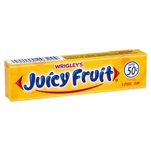 Wrigley's Juicy Fruit Chewing Gum (5 Stick Pack) - All City Candy