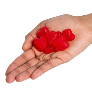 Valentine's Swedish Fish Hearts 10 oz. Bag - For fresh candy and great service, visit www.allcitycandy.com