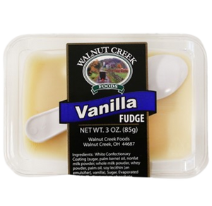 All City Candy Walnut Creek Vanilla Fudge Cup 3 oz. Fudge Walnut Creek Foods For fresh candy and great service, visit www.allcitycandy.com