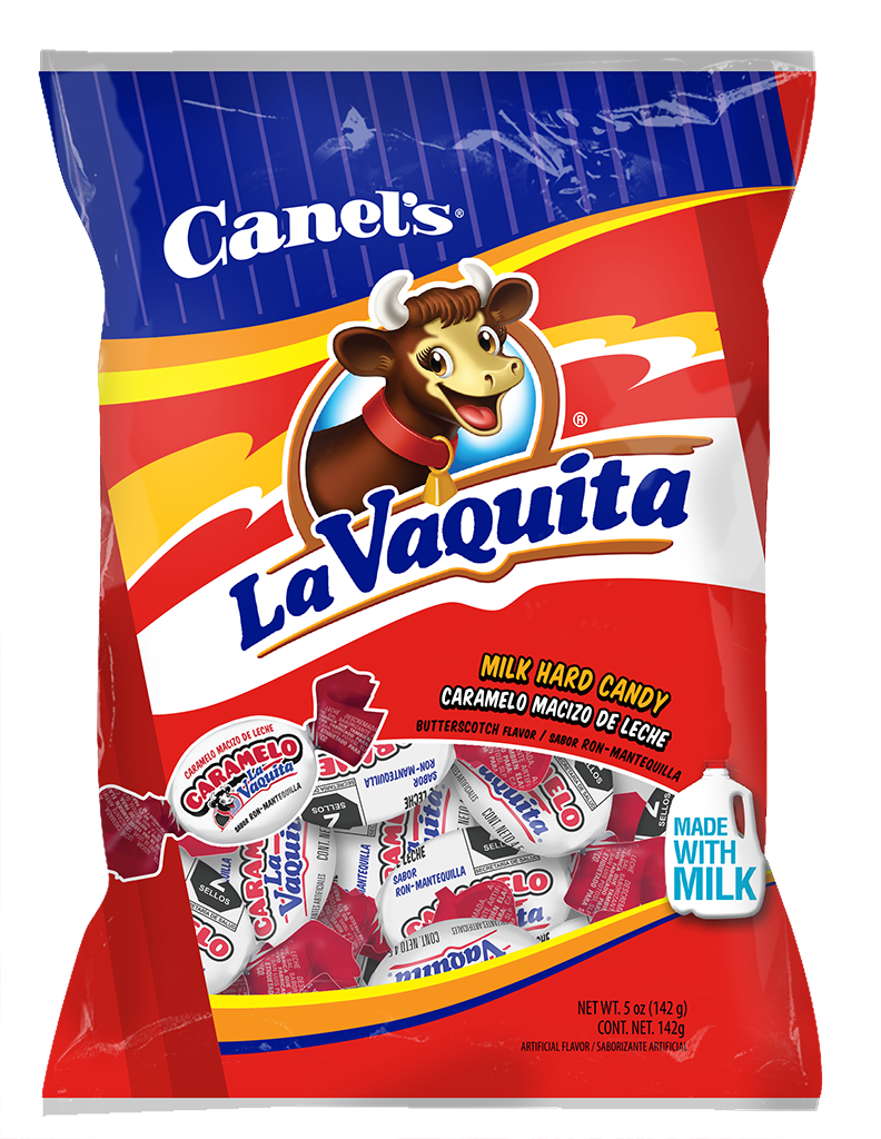 Canel's La Vaquita Caramel Milk Hard Candy 5 oz. Bag