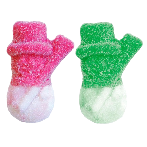 Snowmen Gummi Candy - 4.4 LB Bulk Bag