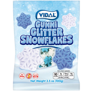 All City Candy Vidal Sugared Gummi Snowflakes 4.5 oz. Bag Vidal For fresh candy and great service, visit www.allcitycandy.com