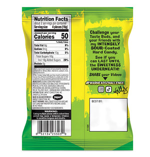 All City Candy WarHeads Extreme Sour Hard Candy Sour Impact Confections 2-oz. Bag For fresh candy and great service, visit www.allcitycandy.com