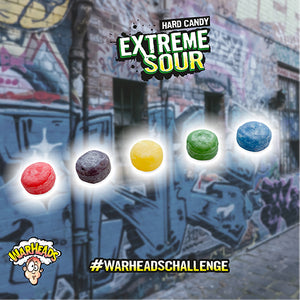 All City Candy WarHeads Extreme Sour Hard Candy Sour Impact Confections 2-oz. Bag For fresh candy and great service, visit www.allcitycandy.com