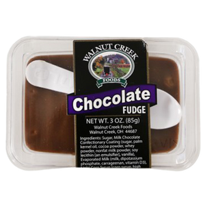 All City Candy Walnut Creek Chocolate Fudge Cup 3 oz. Fudge Walnut Creek Foods For fresh candy and great service, visit www.allcitycandy.com