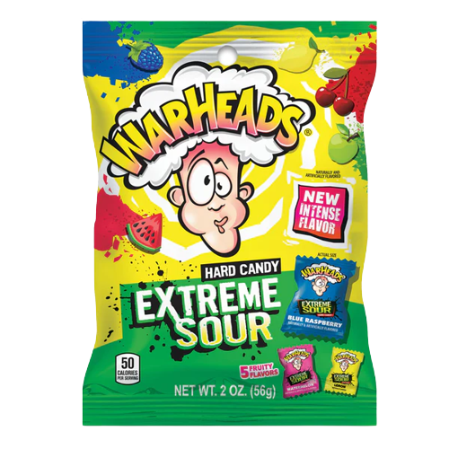 Warheads Extreme Sour Hard Candy All City Candy 