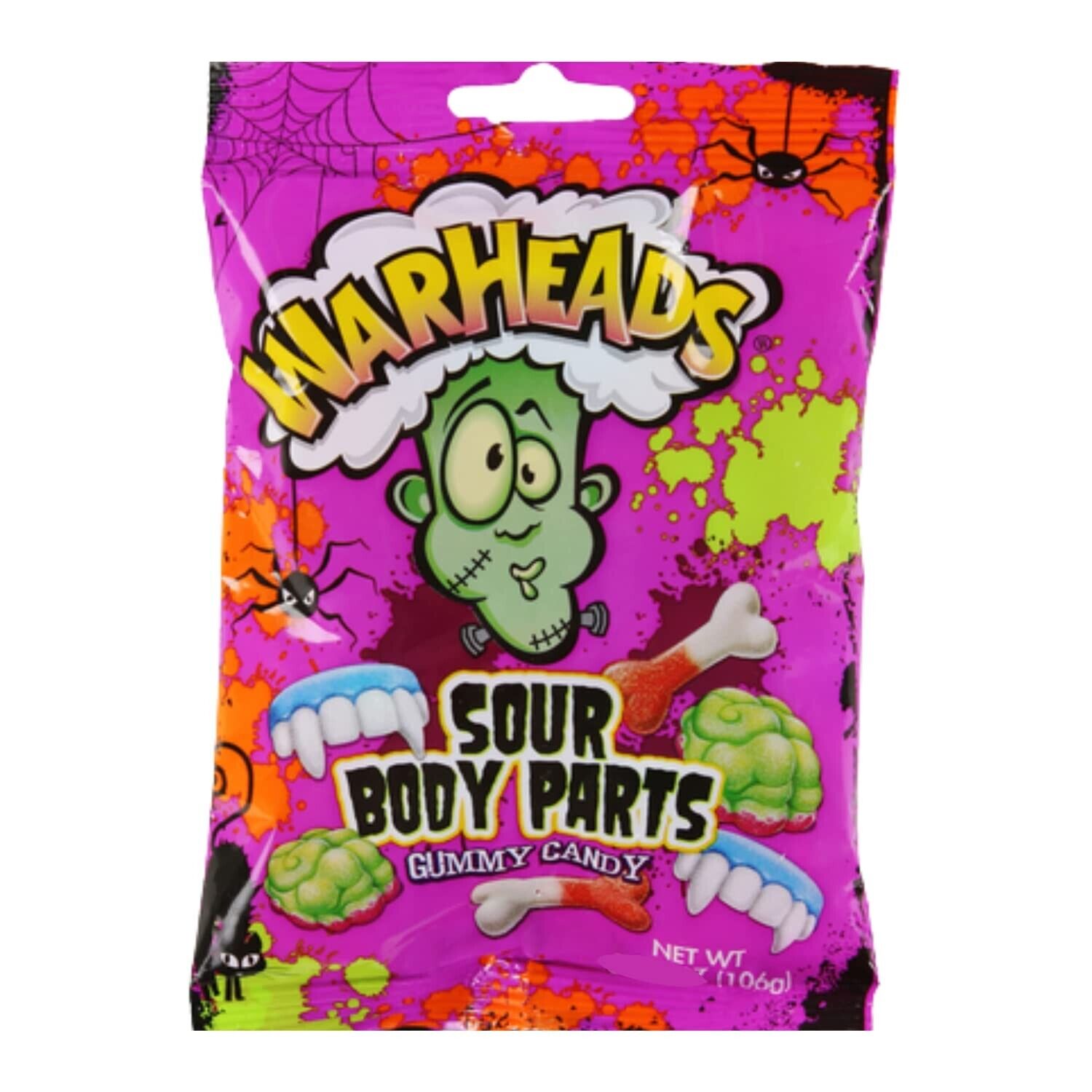 Warheads Sour Body Parts Gummy Candy 3 oz. Bag - All City Candy