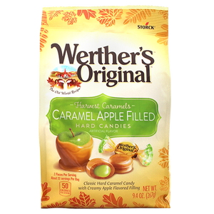 Werther's Original Caramel Apple Filled Hard Candies 9.4 oz. Bag - Visit www.allcitycandy.com for great candy, service and delicious treats.