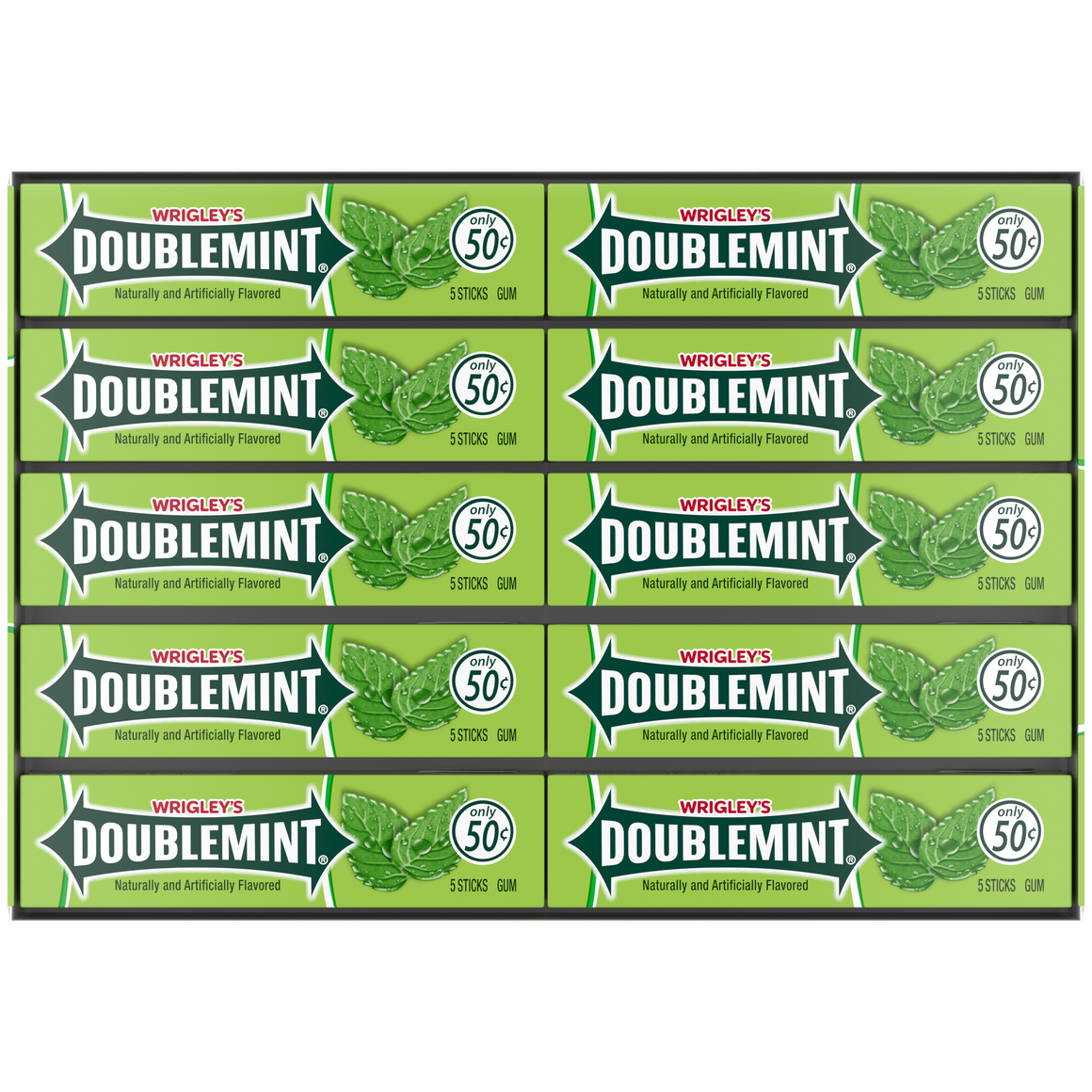 Wrigley's Doublemint Gum (5 Stick Pack)