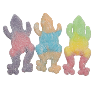 Zweets Sour Gummi Frogs 1 lb. Bag - Visit www.allcitycandy.com for great candy, service and delicious treats.
