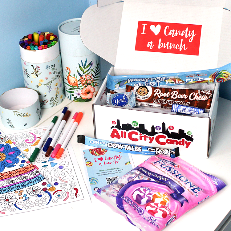 I ️ Candy A Bunch Assortment Box – Mega Monthly Candy Mystery Box - All ...