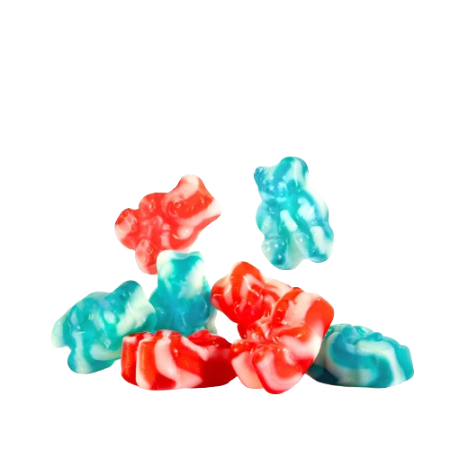 Albanese Peace Bears - Visit www.allcitycandy.com for fresh candy and great service.