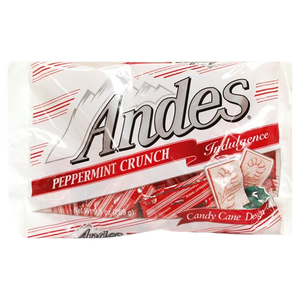 All City Candy Andes Peppermint Crunch Thins Chocolate Charms Candy (Tootsie) 9.5-oz. Bag For fresh candy and great service, visit www.allcitycandy.com