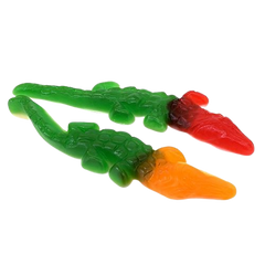 Assorted Color Gummi Crocodiles - Bulk Bags