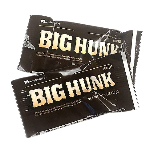 Big Hunk Snack Size Candy Bars - 3 LB Bulk Bag