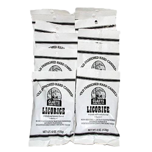 All City Candy Claeys Licorice Old Fashioned Hard Candies - 6-oz. Bag Hard Claeys Candies 1 Bag For fresh candy and great service, visit www.allcitycandy.com