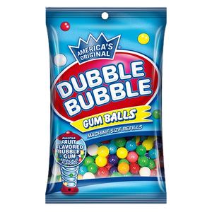 All City Candy Dubble Bubble Assorted Gumballs Machine Size Refills Gum/Bubble Gum Concord Confections (Tootsie) 5-oz. Bags For fresh candy and great service, visit www.allcitycandy.com