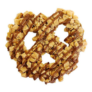Milk Chocolate Hand Dipped Heath® Pretzel Twist 10 pc. Tube - Visit www.allcitycandy.com for great candy, service and delicious treats.