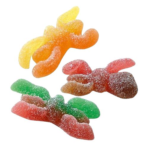 Gummi Hairy Spiders - 4.4 LB Bulk Bag