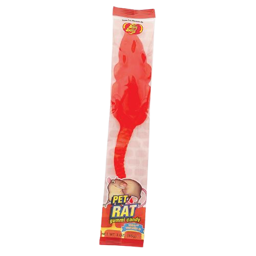 All City Candy Jelly Belly Pet Rat Gummi Candy 3 oz. Novelty Jelly Belly 1 Piece For fresh candy and great service, visit www.allcitycandy.com