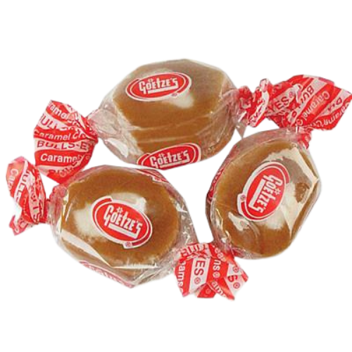 All City Candy Original/Vanilla Caramel Creams Bulls-Eyes Bulk Bags Bulk Wrapped Goetze's Candy For fresh candy and great service, visit www.allcitycandy.com