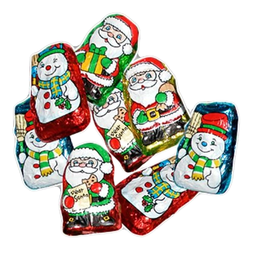 All City Candy Palmer Chocolate Flavored Santa's Helpers - 3 LB Bulk Bag Christmas R.M. Palmer Company For fresh candy and great service, visit www.allcitycandy.com