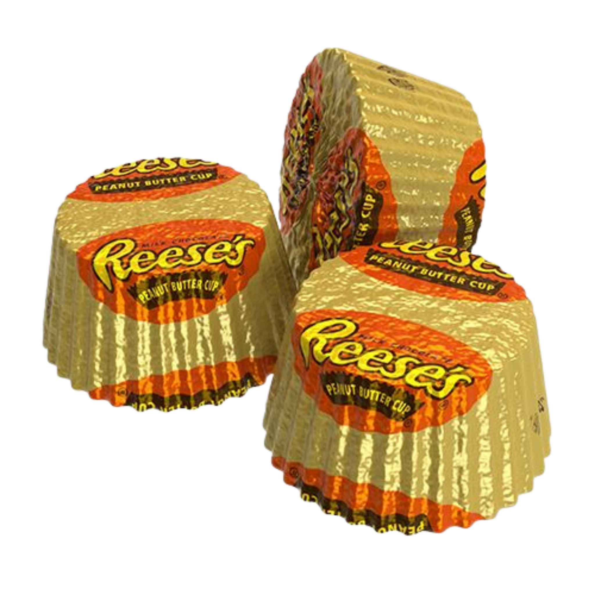 All City Candy Reese's Peanut Butter Cups Miniatures - 3 LB Bulk Bag Bulk Wrapped Hershey's For fresh candy and great service, visit www.allcitycandy.com