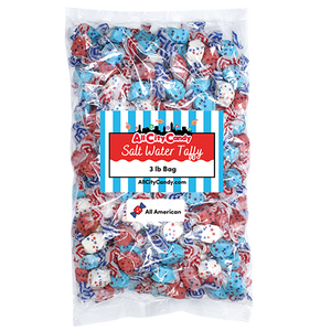 All American Red White & Blue Salt Water. For fresh candy and great service, visit www.allcitycandy.com