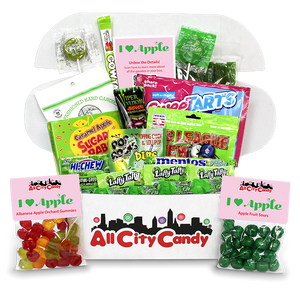I Love Apple $30 Assortment Box - For fresh candy and great service, visit www.allcitycandy.com