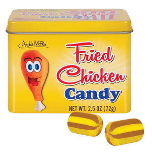 Archie McPhee Fried Chicken Candy - 2.5-oz. Tin