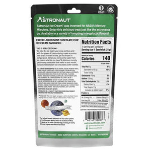 Astronaut Mint Chocolate Chip Ice Cream Sandwich 1.1 oz. Bag - For fresh candy and great service, visit www.allcitycandy.com