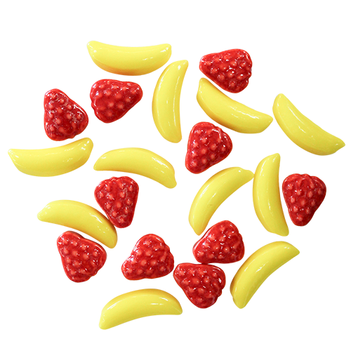 Strawberry Banana Dextrose Pressed Candy 3 Lb. Bulk Bag - All City Candy