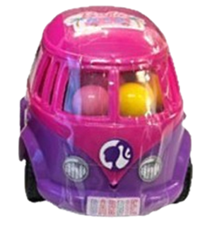 Barbie Camper Van Filled with Candy 0.53 oz. - Visit www.allcitycandy.com for great candy, service and delicious treats.