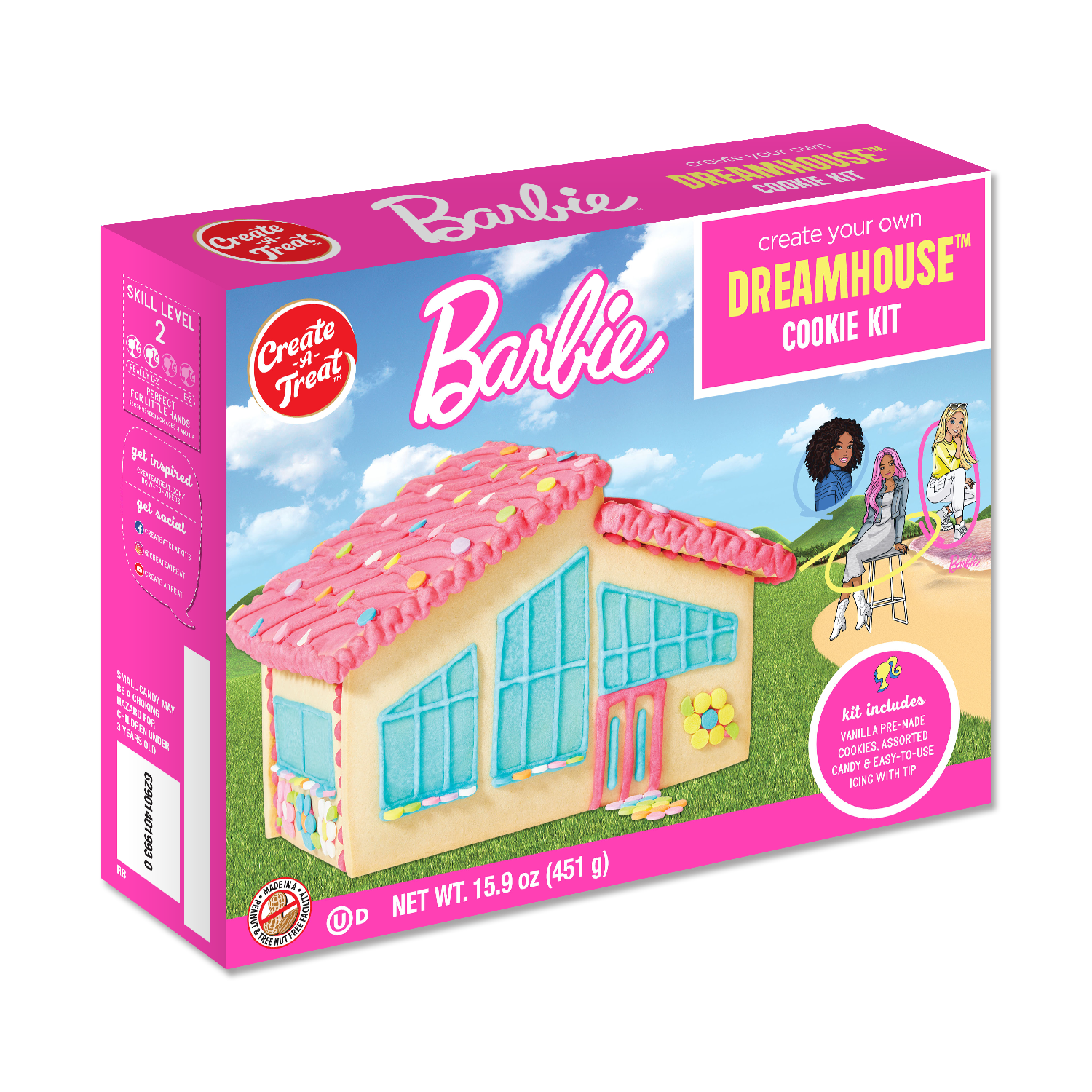 How big is the barbie dream house box sale