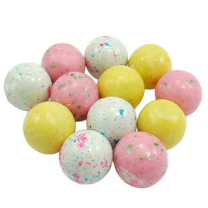 All City Candy Dubble Bubble Birthday Cake Gum Balls 3 lb. Bulk Bag Bulk Unwrapped Concord Confections (Tootsie) For fresh candy and great service, visit www.allcitycandy.com