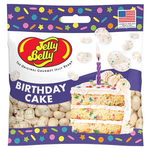 Jelly Belly Birthday Cake 3.5 oz. Bag - Visit www.allcitycandy.com for great candy, service and delicious treats.